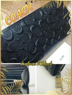 ✳️Sale【匿名配送・新品】✳️COACH コーチ 財布✳️ブラック