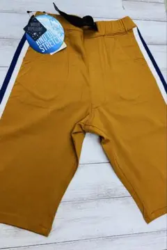 夏休みセール　新品　タグ付き　冷感　キャメルハーフパンツ 140サイズ