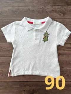 ビームス　BEAMS mini ポロシャツ ホワイト　スナフキン　Tシャツ