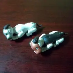 カプセルトイ AIBO デスクトップフィギュア 2体セット
