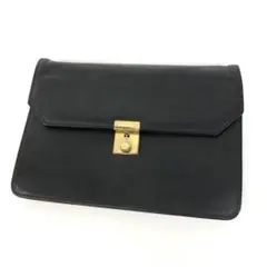 YvesSaintLaurent イヴサンローラン レザー クラッチバッグ