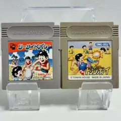 ゲームボーイソフト シーサイドバレー ドッジボーイ 2本セット
