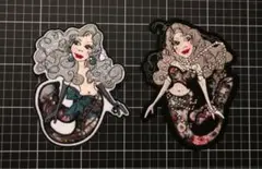 ロラライハリス　刺繍　ワッペン　マーメイド　ロラ　セット　お得