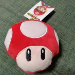 ★非売品★スーパーマリオ キノコ ぬいぐるみポーチ　コインケース