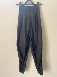 軽量ナイロントレーニングパンツ　ブラック レディースM
