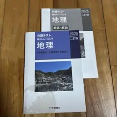 共通テスト 実力トレーニング 地理 2025年 二訂版