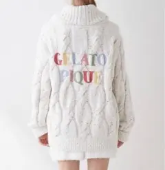 ✨新品タグ付き✨ジェラートピケ 15周年 カーディガン ショートパンツ ホワイト gelato pique（ジェラートピケ）の「【15th】カラースプレー