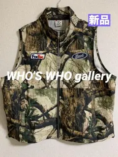 新品メンズWHO'S WHO galleryCOOPERジップベストリアルツリー