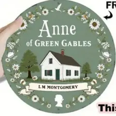 Anne of Green Gables ウェルカムボード　ブリキ看板