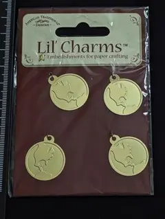Lil' Charms 地球型チャーム 4個セット