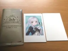 にじさんじ　5周年チェキ風カード　リゼ・ヘルエスタ