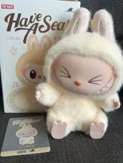 正規品 ラブブ HAVEASEAT シート sisi ぬいぐるみ らぶぶ 黄色