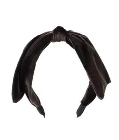 coudre 金子綾 黒 ベルベット ヘアバンド カチューシャ m36220100164_1.jpg?1729416588