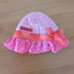 Peach ベビー帽子 S