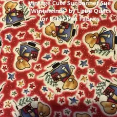 レア‼️ サンボネット　スーちゃん　クリスマス柄　31×37