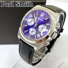 稼働品✨【PaulSmith】ポールスミス クロノグラフ ファイナルアイズ 紫