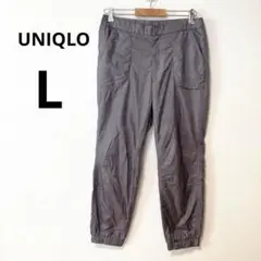UNIQLO L 裏地フリース アウトドアパンツ シャカパン　イージーパンツ