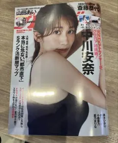 ［24H匿名配送］週刊プレイボーイNo.36 中川安奈 山田あいDVD69分