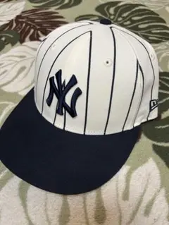 New Era ニューヨーク・ヤンキースキャップ 廃盤 ストライプ 7 3/8