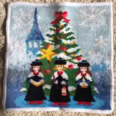 フェイラー　クリスマスマーケット　ハンカチ