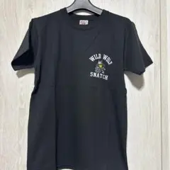 CROSS&STITCHブラックTシャWILD WOLFSNATCH160cm