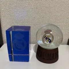 レアルマドリー　スノードームとクリスタルシールドフィギュアまとめ