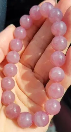 ♡高品質♡美麗♡愛の守護石♡ディープローズクォーツ　10㎜
