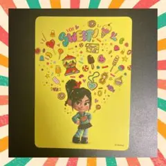 じゃんけんカード　ディズニーストア　ランダム　シュガーラッシュ　ヴァネロペ