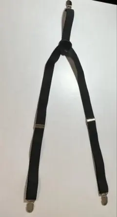 早い者勝ち!!安い子供用黒いエラスティックサスペンダー