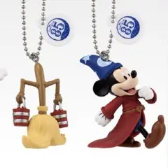 商品のみ❣️Disney FANTASIA C賞 ミニフィギュア ミッキー ほうき
