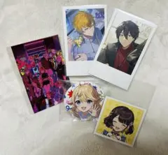 宇佐美リト 夢追翔　司賀りこ　東堂コハク　チェキ　缶バッジ