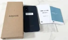 AQUOS wish3 スマートフォン 本体　ブラック