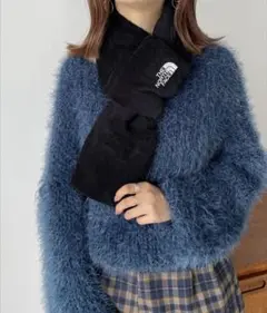 ノースフェイス T ボールマフラー T-BALL MUFFLER 黒