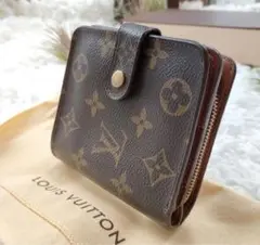 ✨超良品✨ ルイヴィトン モノグラム 財布 二つ折り 折り財布