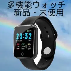高性能・高機能☆ スマートウォッチ 多機能ウォッチ bluetooth :黒