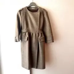 美品 ミュウミュウ miu miu ドレスリボンコート
