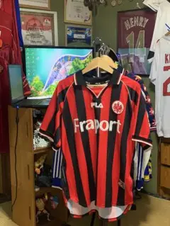 FILA Eintracht Frankfurt ジャージ 赤黒