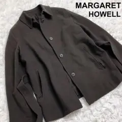 美品 MARGARET HOWELLブルゾン ジャケット ショートコート ジップ