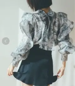 SNIDEL フレアーミニスカショーパン