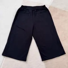 【新品未使用タグ付き】アニエスべー　キッズ　ハーフパンツ　12ans　黒