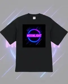 新品未使用品　MOONLIGHT ネオンプリント Tシャツ