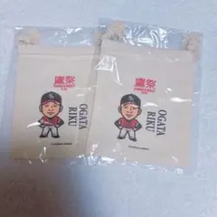 若鷹ガチャ 鷹祭 緒方理貢 巾着