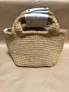 麻ひもミニトートバッグ