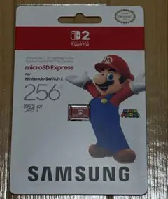 新品 Switch2 SDカード microSD Express 256GB