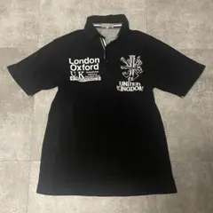 00s archive y2k print logo polo shirt