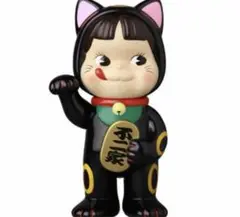 不二家 ソフビ コレクション 招き猫 ペコちゃん 黒 MEDICOM TOY OFFICIAL BLOG（メディコム・トイ オフィシャル