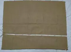 カーテン生地 茶色 約70cm x 95cm 遮光?No,6
