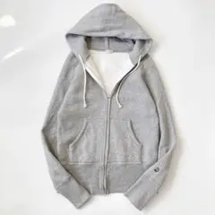 ドレステリア グレー ジップアップパーカー