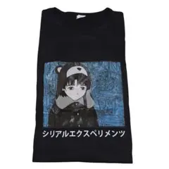 Lain シリアルエクスペリメンツレイン くま Tシャツ 岩倉 玲音