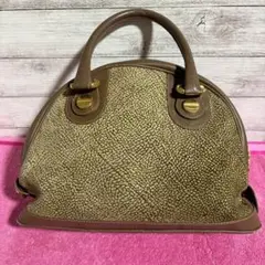 【値下げ交渉OK・即日発送】ボルボネーゼ ハンドバッグ うずら柄 美品